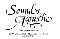 Sounds Acoustic Business Card